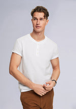 Load image into Gallery viewer, Snow Henley Shirt
