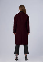Load image into Gallery viewer, double breasted-longcoat-women
