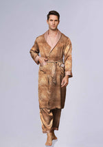 Load image into Gallery viewer, AURA LUXURE SILK ROBE
