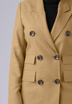 Load image into Gallery viewer, woolen double breasted-coat

