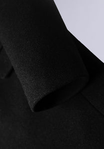 HME-Round Collar Topcoat