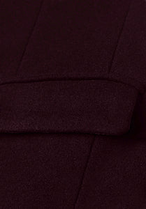 HME-Round Collar Topcoat
