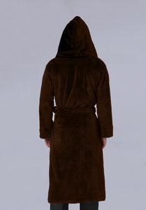 CARAMEL WINTER HOODIE ROBE