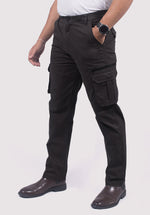 Load image into Gallery viewer, ACHROMATIC TWILL CARGO PANTS
